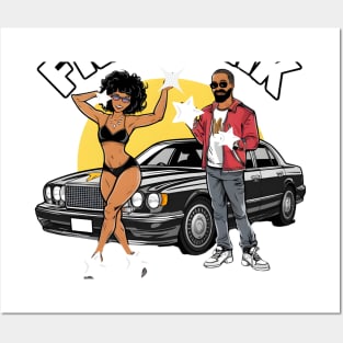 vintage freaknik Posters and Art